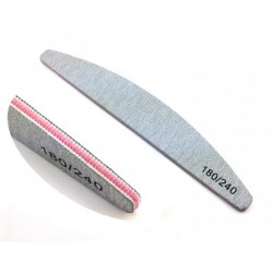 Pile unghii Moonbasa abraziune 180/240 Pile unghii false Moonbasa